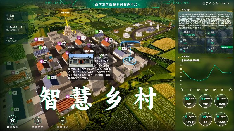 数字乡村平台